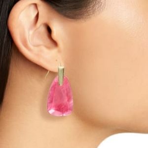Kendra Scott pink 14k gold Earrings